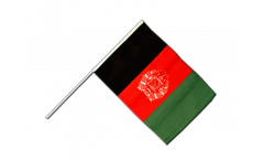 Stockflagge Afghanistan