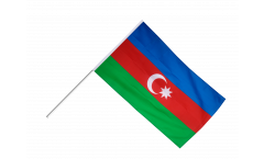 Stockflagge Aserbaidschan