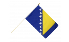 Stockflagge Bosnien-Herzegowina