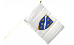 Stockflagge Bosnien alt 1992-1998