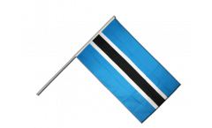 Stockflagge Botswana