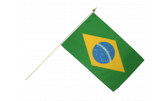 Stockflagge Brasilien