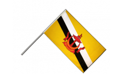 Stockflagge Brunei