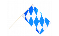 Stockflagge Deutschland Bayern ohne Wappen