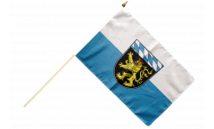 Stockflagge Deutschland Oberbayern