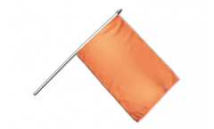 Stockflagge Einfarbig Orange