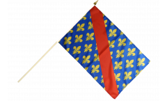 Stockflagge Frankreich Allier