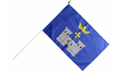 Stockflagge Frankreich Angoulême