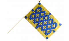 Stockflagge Frankreich Ardèche