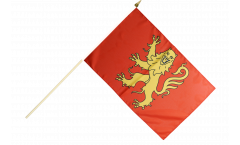 Stockflagge Frankreich Aveyron