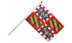 Stockflagge Frankreich Burgund
