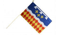 Stockflagge Frankreich Charente