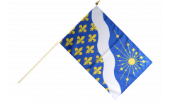 Stockflagge Frankreich Essonne