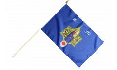Stockflagge Frankreich Montpellier