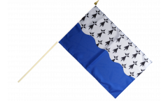 Stockflagge Frankreich Morbihan