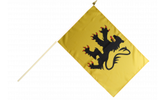 Stockflagge Frankreich Nord