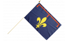 Stockflagge Frankreich Provence