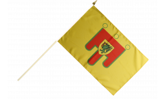 Stockflagge Frankreich Puy-de-Dôme