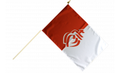 Stockflagge Frankreich Vendée