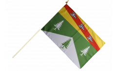 Stockflagge Frankreich Vosges