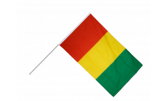 Stockflagge Guinea