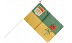 Stockflagge Kanada Saskatchewan