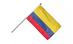 Stockflagge Kolumbien