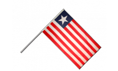 Stockflagge Liberia