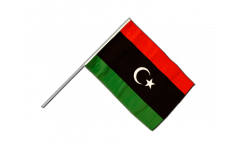 Stockflagge Libyen