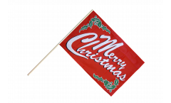 Stockflagge Merry Christmas