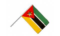 Stockflagge Mosambik
