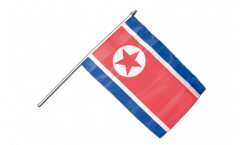 Stockflagge Nordkorea