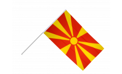 Stockflagge Nordmazedonien