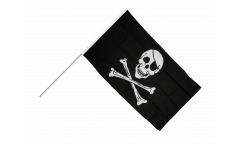 Stockflagge Pirat