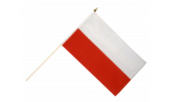 Stockflagge Polen
