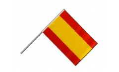 Stockflagge Spanien ohne Wappen