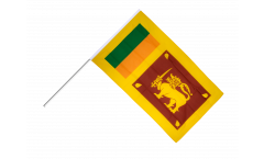 Stockflagge Sri Lanka