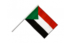 Stockflagge Sudan