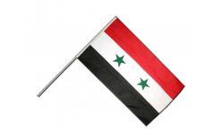 Stockflagge Syrien
