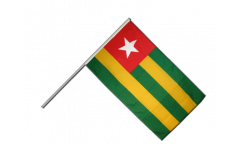 Stockflagge Togo