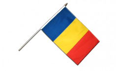 Stockflagge Tschad