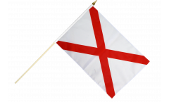 Stockflagge USA Alabama