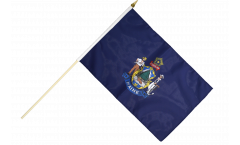 Stockflagge USA Maine