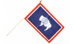 Stockflagge USA Wyoming