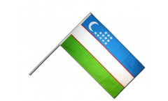 Stockflagge Usbekistan