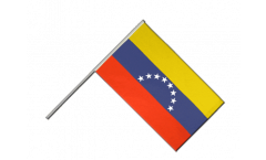 Stockflagge Venezuela 8 Sterne