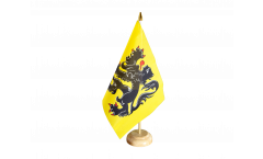 Tischflagge Belgien Flandern