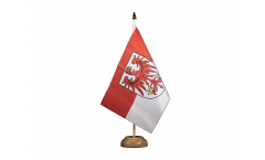 Tischflagge Deutschland Brandenburg