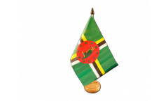 Tischflagge Dominica