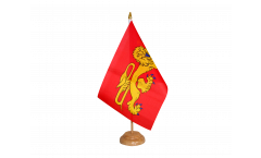 Tischflagge Frankreich Aquitaine